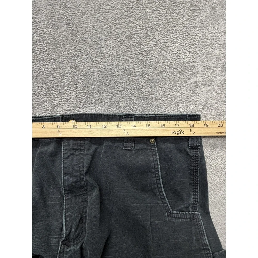 Carhartt Cargo‎ Pants Mens Measured 39x31 Gray Relaxed Fit Canvas Straight Leg